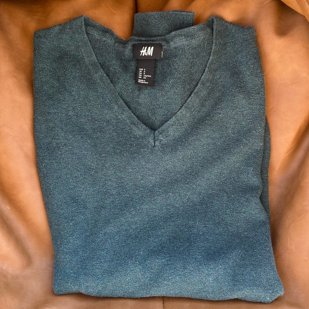 H&M Green Men’s S Sweater Green